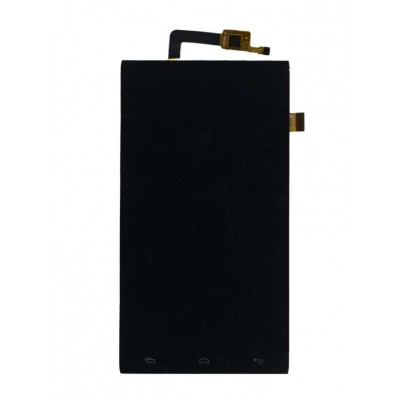 Display for Micromax Canvas Juice 2 Aq5001 Grey (Combo Folder) by Maxbhi.com
