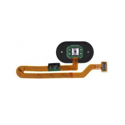 Fingerprint Sensor Flex Cable For Meizu Pro 7 Black By - Maxbhi Com