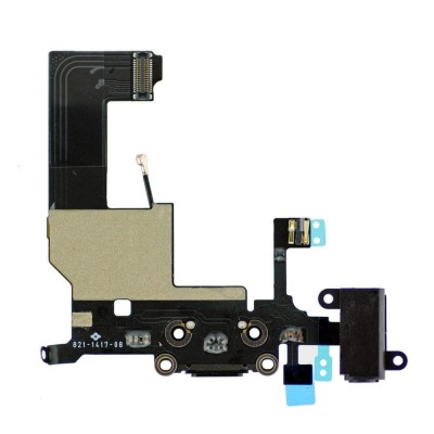 Charging Connector Flex Cable For Apple Iphone 5 5g With Charging Port And Headphone Jack - Maxbhi Com