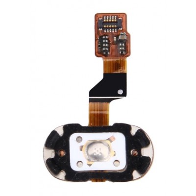 Fingerprint Sensor Flex Cable For Meizu M3s Gold By - Maxbhi Com