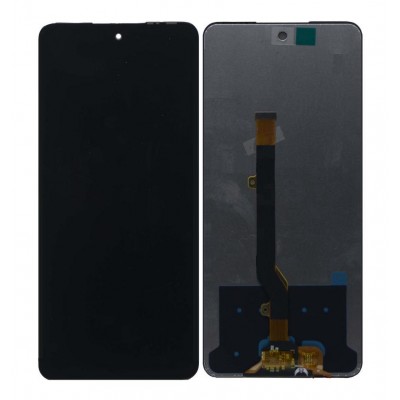 Display for Infinix Hot 11s Black (Combo Folder) by Maxbhi.com