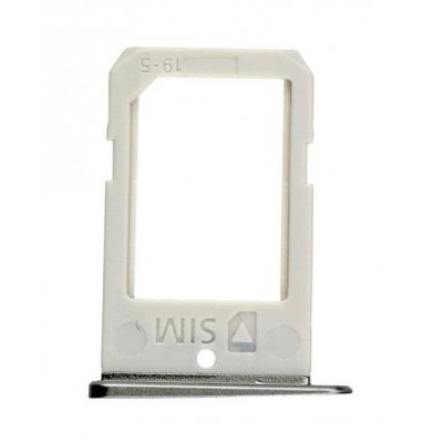Sim Card Holder Tray For Samsung Galaxy S6 Edge Black - Maxbhi Com