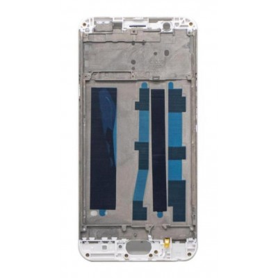 Lcd Frame Middle Chassis For Oppo F1s White By - Maxbhi Com