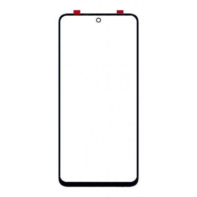 Replacement Front Glass For Xiaomi Redmi Note 10 Pro Max Black By - Maxbhi Com