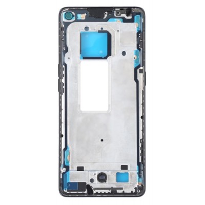 Lcd Frame Middle Chassis For Oppo Reno 5 Pro 5g Black By - Maxbhi Com