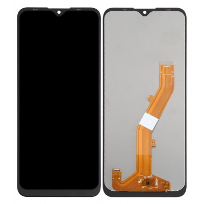 Lcd With Touch Screen For Nokia C30 White By - Maxbhi Com