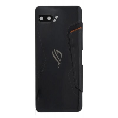 Back Panel Cover For Asus Rog Phone Ii Zs660kl Black - Maxbhi Com