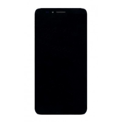 Lcd With Touch Screen For Intex Aqua S7 Black By - Maxbhi Com