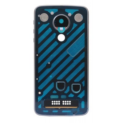 Lcd Frame Middle Chassis For Moto Z Play 64gb White By - Maxbhi Com