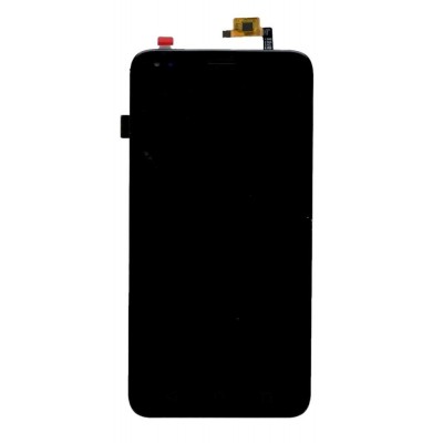 Lcd With Touch Screen For Intex Aqua Lions T1 Lite Black By - Maxbhi Com