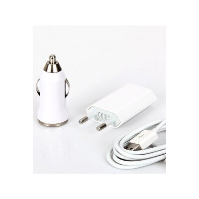 3 in 1 Charging Kit for HTC Butterfly with USB Wall Charger, Car Charger & USB Data Cable