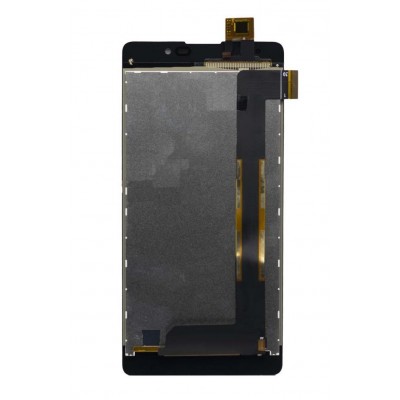 Lcd With Touch Screen For Intex Aqua Power 4g Champagne By - Maxbhi Com
