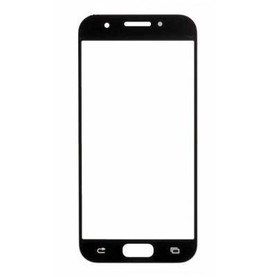 Replacement Front Glass For Samsung Galaxy A3 2017 Rose Gold By - Maxbhi Com