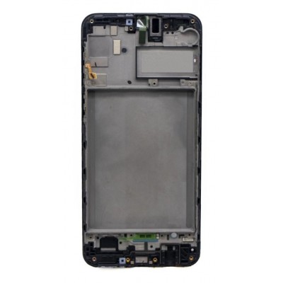 Lcd Frame Middle Chassis For Samsung Galaxy M30s Black By - Maxbhi Com