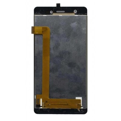 Lcd With Touch Screen For Lava P7 White By - Maxbhi Com