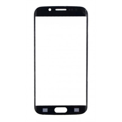 Replacement Front Glass For Samsung Galaxy S6 Edge Cdma White By - Maxbhi Com