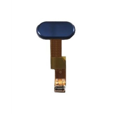 Fingerprint Sensor Flex Cable For Oukitel K3 Blue By - Maxbhi Com