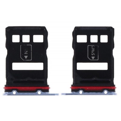 Sim Card Holder Tray For Huawei P50 Pro Blue - Maxbhi Com