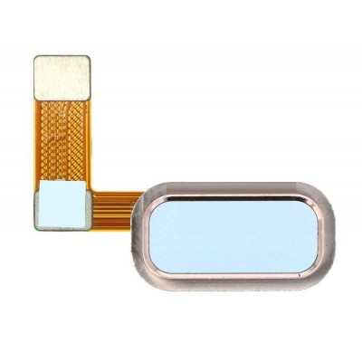 Fingerprint Sensor Flex Cable For Asus Zenfone 4 Max Plus Zc554kl Gold By - Maxbhi Com