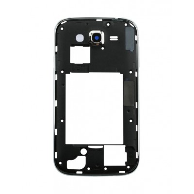 Lcd Frame Middle Chassis For Samsung Galaxy Grand Neo I9062 Black By - Maxbhi Com
