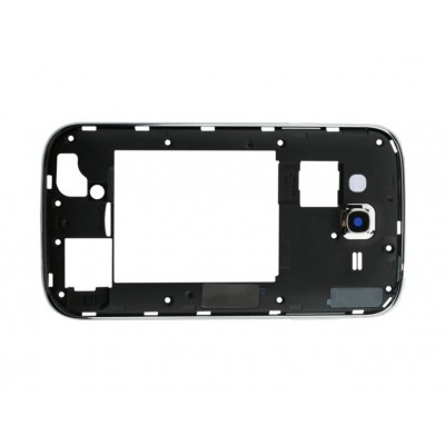 Lcd Frame Middle Chassis For Samsung Galaxy Grand Neo I9062 Black By - Maxbhi Com