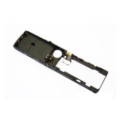 Lcd Frame Middle Chassis For Nokia 7380 Amber By - Maxbhi Com