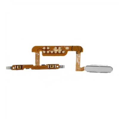 Fingerprint Sensor Flex Cable For Samsung Galaxy Tab S7 White By - Maxbhi Com