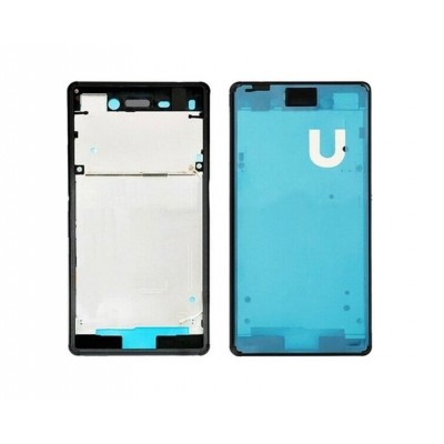 LCD Frame Middle Chassis for Sony Xperia M4 Aqua - Pink by Maxbhi.com