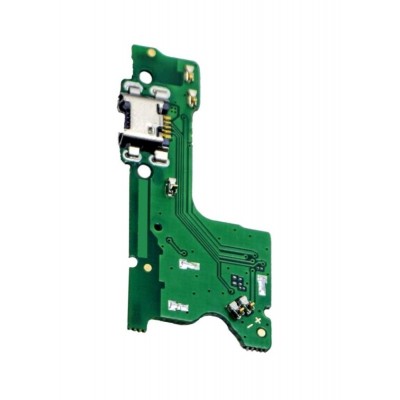 Charging Pcb Complete Flex For Huawei Y7 2019 By - Maxbhi Com
