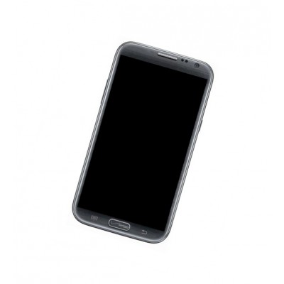 Lcd Frame Middle Chassis For Samsung Galaxy Note Ii Cdma N719 Wine By - Maxbhi Com