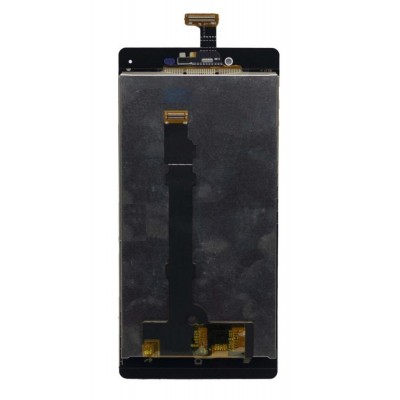 Lcd With Touch Screen For Oppo R1 R829t White By - Maxbhi Com