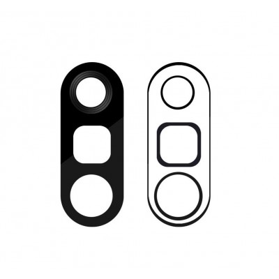 Camera Lens For Lg Q8 White By - Maxbhi Com