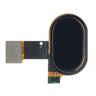 Fingerprint Sensor Flex Cable For Motorola Moto E4 Usa Black By - Maxbhi Com