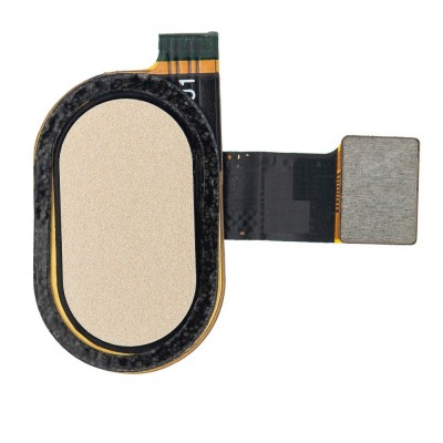 Fingerprint Sensor Flex Cable For Motorola Moto E4 Usa White By - Maxbhi Com