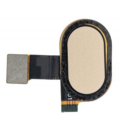 Fingerprint Sensor Flex Cable For Motorola Moto E4 Usa White By - Maxbhi Com