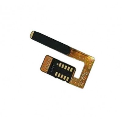 Fingerprint Sensor Flex Cable For Meizu M6s Black By - Maxbhi Com