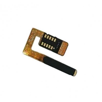 Fingerprint Sensor Flex Cable For Meizu M6s Black By - Maxbhi Com