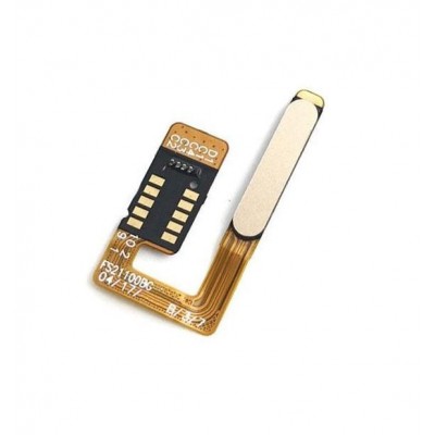 Fingerprint Sensor Flex Cable For Meizu M6s White By - Maxbhi Com