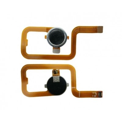 Fingerprint Sensor Flex Cable For Blu Vivo Xi Plus Black By - Maxbhi Com