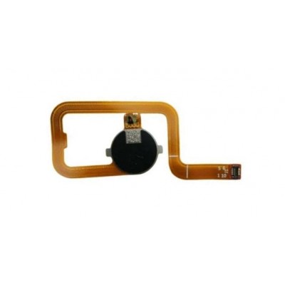 Fingerprint Sensor Flex Cable For Blu Vivo Xi Plus Black By - Maxbhi Com