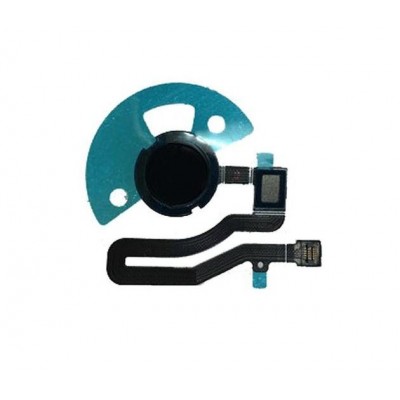 Fingerprint Sensor Flex Cable For Lenovo Z5 Black By - Maxbhi Com