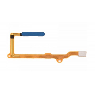 Fingerprint Sensor Flex Cable For Huawei Enjoy Z Blue By - Maxbhi Com