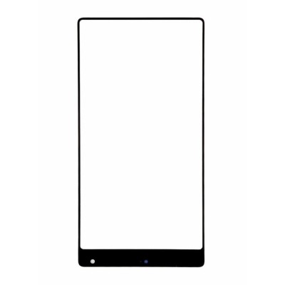 Replacement Front Glass For Xiaomi Mi Mix Black By - Maxbhi Com