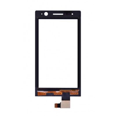 Touch Screen Digitizer For Sony Ericsson St25i Kumquat Black By - Maxbhi Com