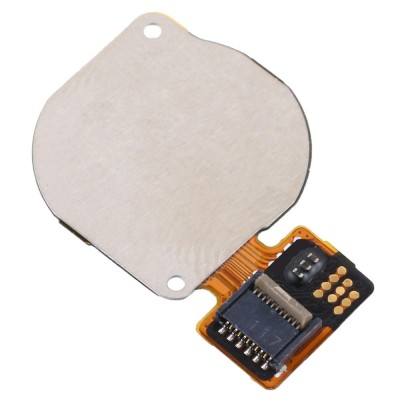 Fingerprint Sensor Flex Cable For Huawei Enjoy 10 Plus White By - Maxbhi Com