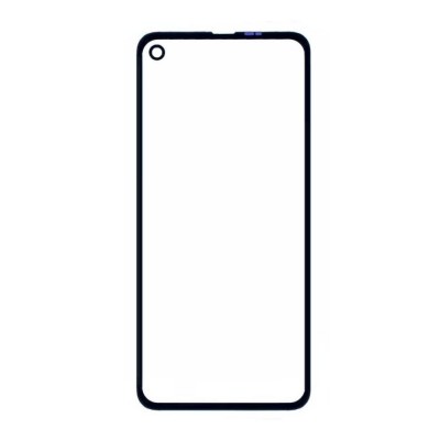 Replacement Front Glass For Motorola One Vision Brown By - Maxbhi Com