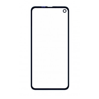 Replacement Front Glass For Motorola One Vision Brown By - Maxbhi Com