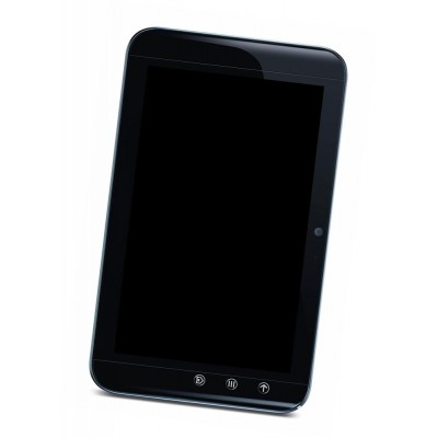 Lcd Frame Middle Chassis For Dell Streak 7 Grey By - Maxbhi Com