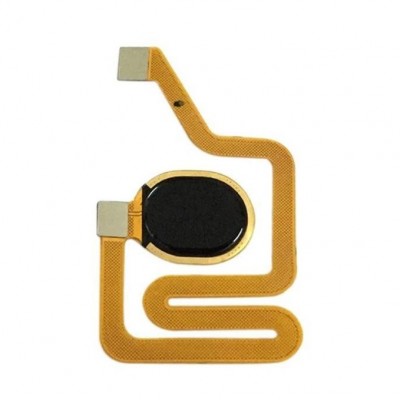 Fingerprint Sensor Flex Cable For Zte Blade V10 Black By - Maxbhi Com