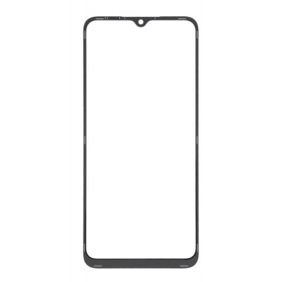 Replacement Front Glass For Xiaomi Redmi 9c Black By - Maxbhi Com